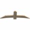 Ekena Millwork Bellingham Rough Sawn Timber Gable Bracket, Douglas Fir, 60"W x 20"H x 2"D x 6"F, 8/12 Pitch GBW060X20X0206BEL00RDF - alternate 4
